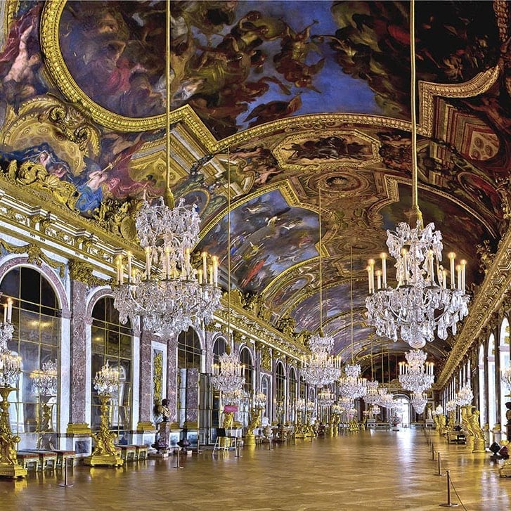 Galerie des glaces chateau versailles