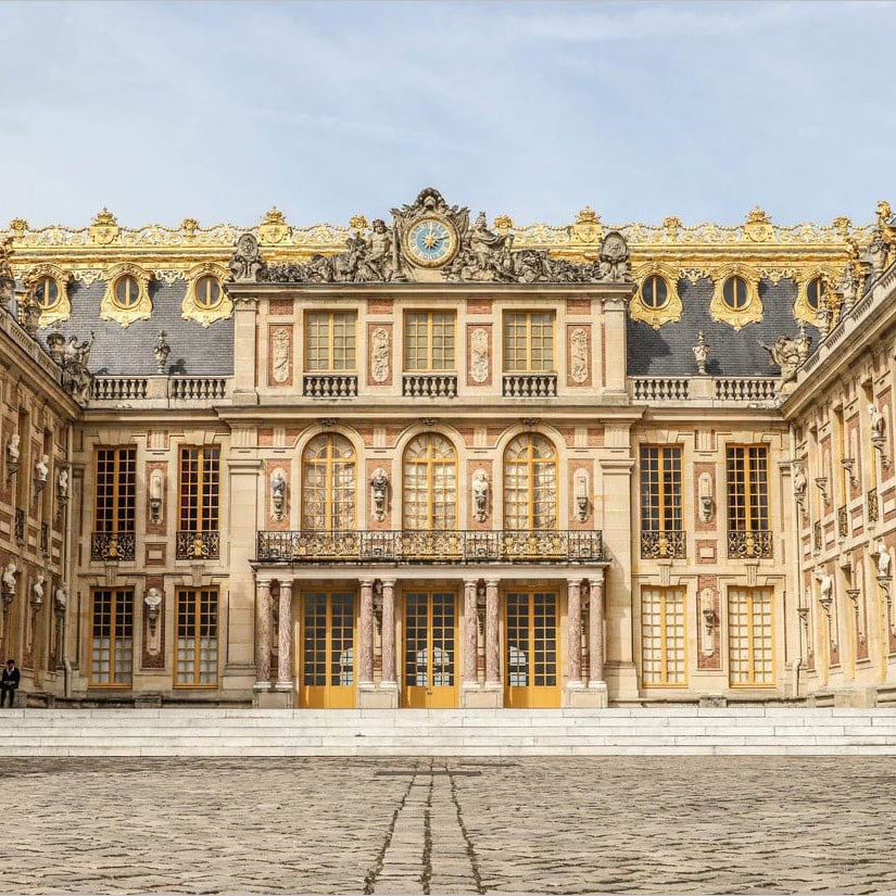 Entrée chateu versailles